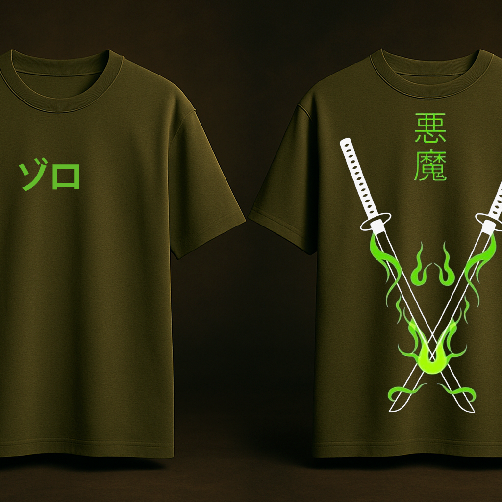 Zoro Swords t shirt