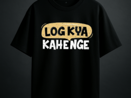 Kya kahenge Oversize Drop shoulder t shirt