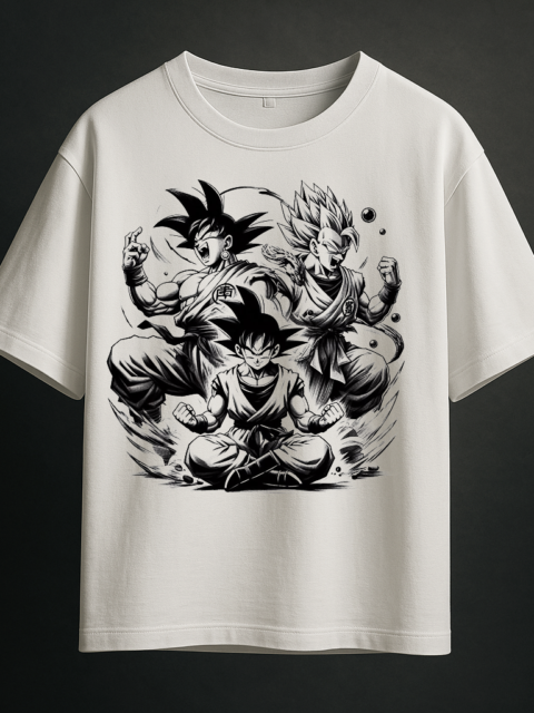 Goku Evolution T-Shirt – Dragon Ball Z Edition