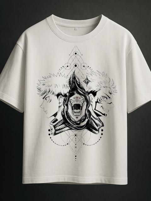 Yuji x Sukuna Jujutsu Kaisen Tee