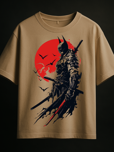 Samurai Bat – Warrior of the Night tshirt