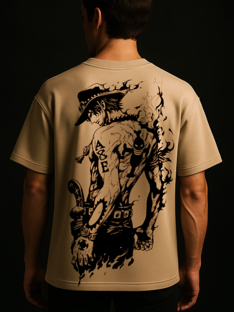 ACE oversize drop shoulder t shirt