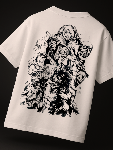 AOT oversize drop shoulder t shirt