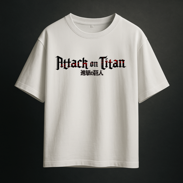 AOT oversize drop shoulder t shirt - Image 2