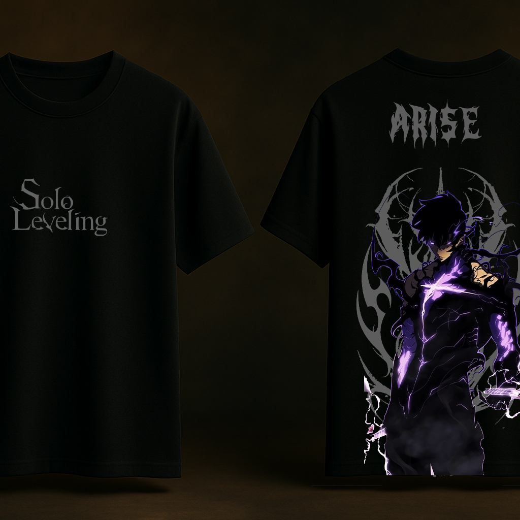 Solo leveling AA Reflective glowing T-Shirts