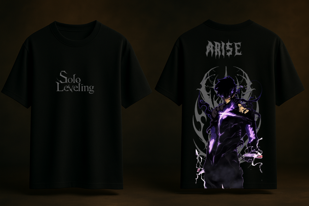 Solo leveling AA Reflective glowing T-Shirts