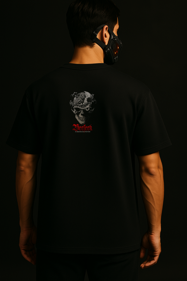Beserk oversize drop shoulder t shirt - Image 2