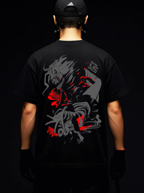 DANDADAN Reflective oversize t shirt