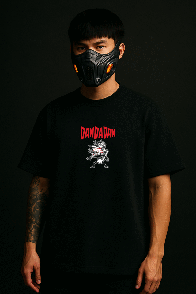 DANDADAN Reflective oversize t shirt - Image 3