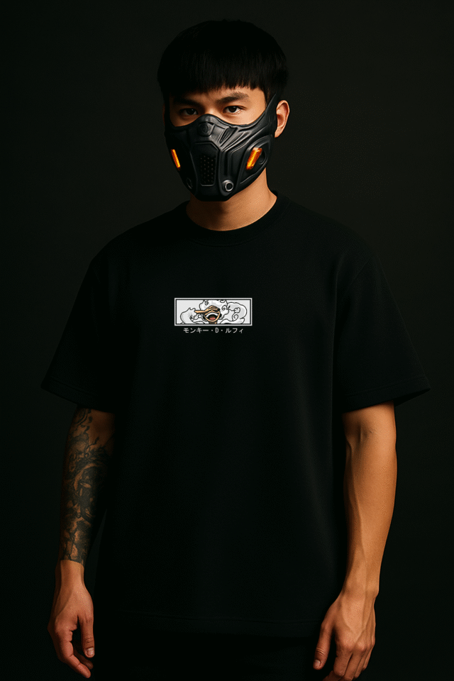 Gear 5 Reflective oversize t shirt - Image 3