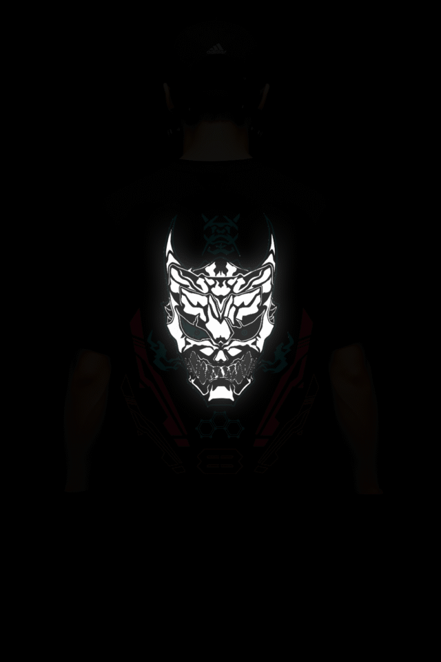 Kaiju No 8 V2 Reflective oversize t shirt - Image 2