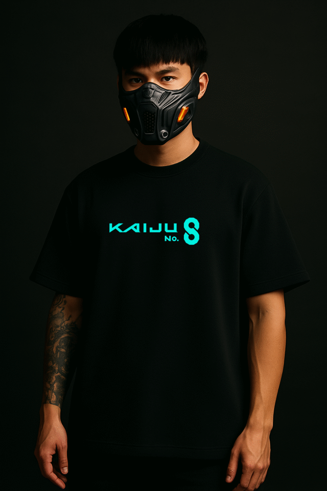 Kaiju No 8 V2 Reflective oversize t shirt - Image 3