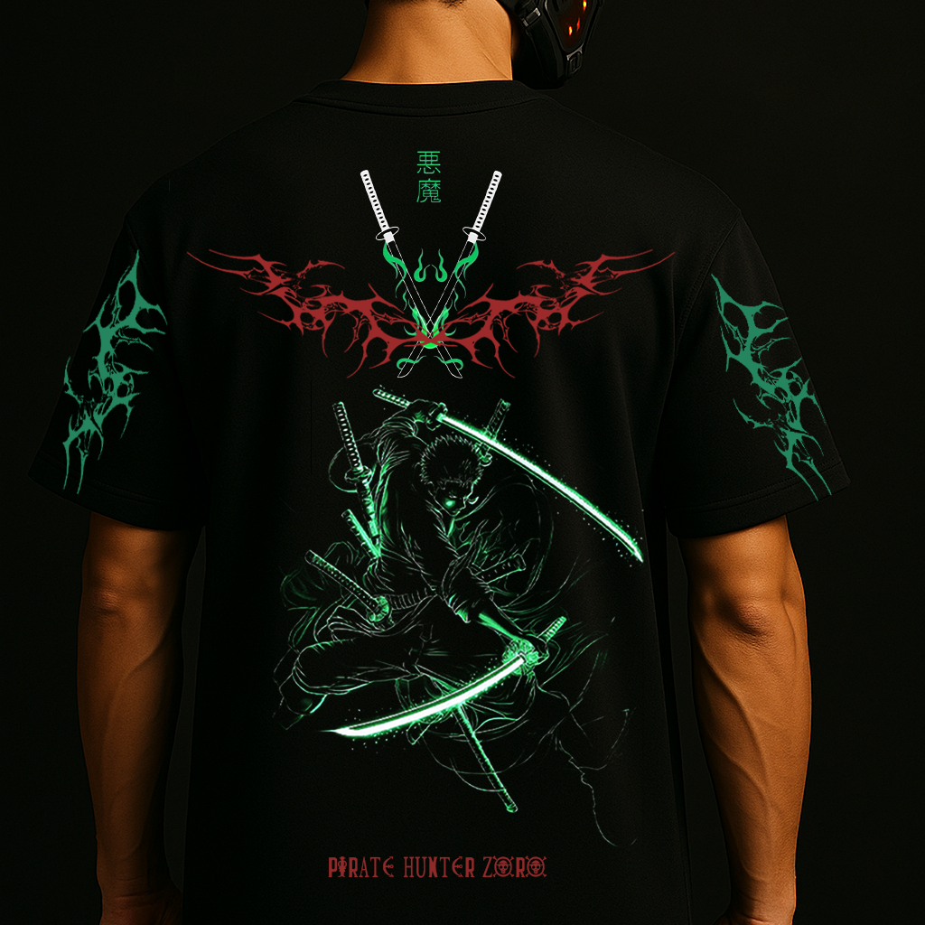ZORO oversize drop shoulder t shirt