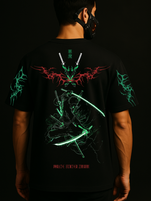 ZORO oversize drop shoulder t shirt