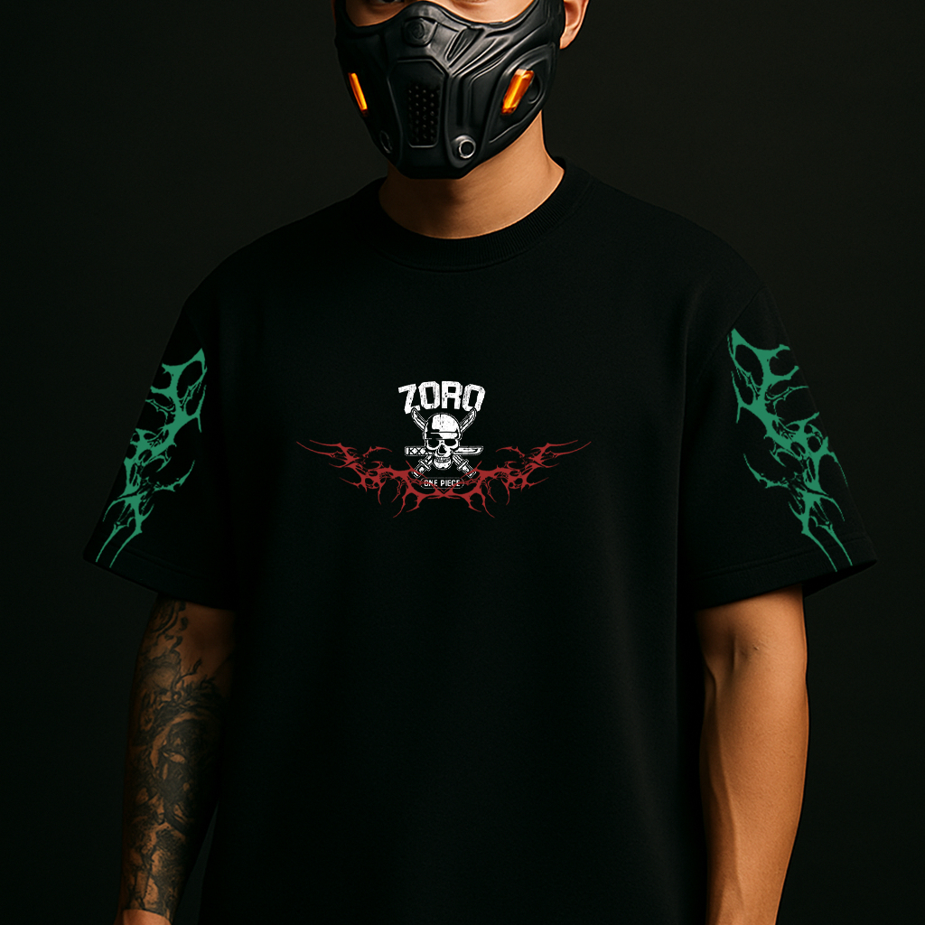 ZORO oversize drop shoulder t shirt