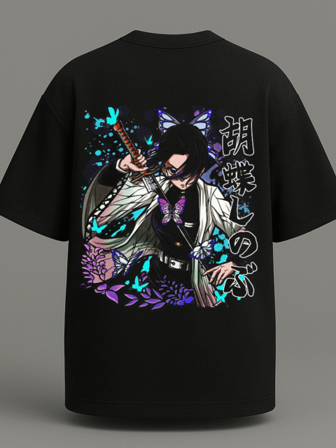 Infinity castle Shinobu Kocho oversize t shirt