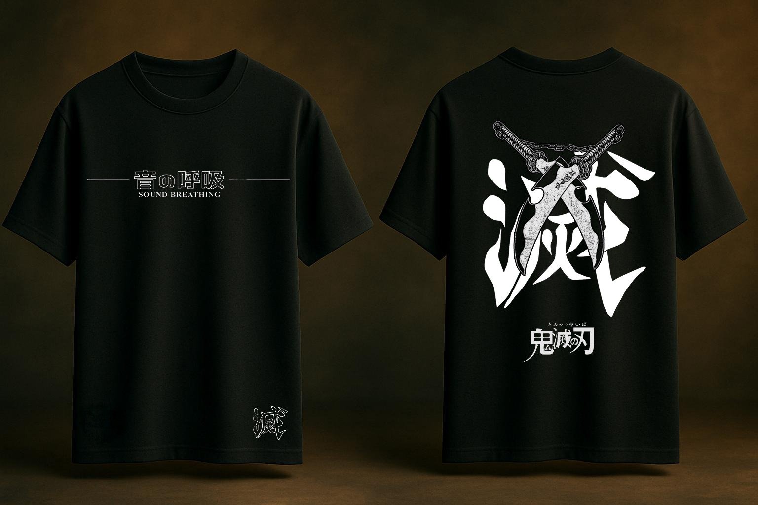 Sound Breathing oversize t shirt